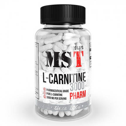 L-карнітин MST L-Carnitine 3000 90 капс, фото 2