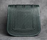 Жіноча шкіряна сумка "Дубок" ручної роботи, велика сумка з натуральної шкіри, фото 4