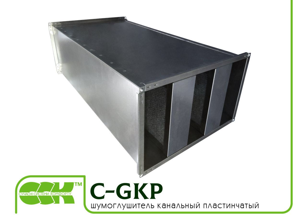 Шумоглушитель для канальной вентиляции C-GKP-50-30 - фото 2 - id-p185533179