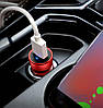 Автомобільний зарядний пристрій (автозарядка) з швидкою зарядкою QC3.0 HOCO Z32 |1USB,QC3.0, 3A,18W| Червоний, фото 3