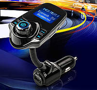 Автомобильный Bluetooth FM модулятор трансмиттер MP3 AUX T10