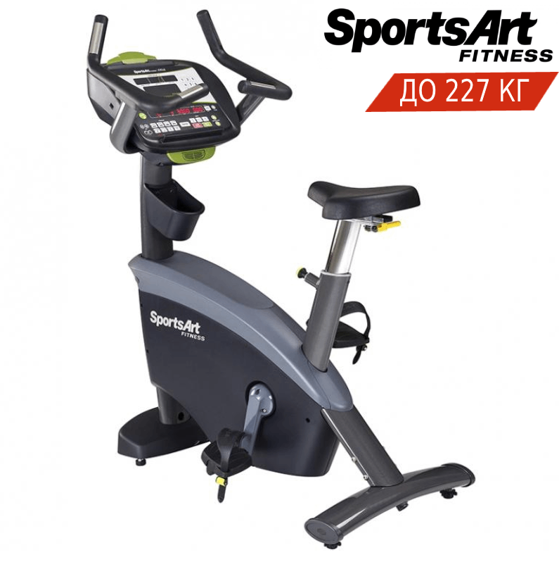 Вертикальний Велотренажер SportsArt C575U. Комерційний. Генераторний. До 227 кг
