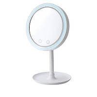 Зеркало для макияжа beauty breeze mirror круглое с подсветкой