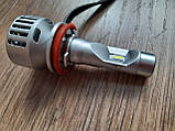 Лампочки LED H11 (H8) CAN  5500K / 6000Lm з "обманкою" (BMW, Audi і т.д.), гарантія 2 роки, фото 4
