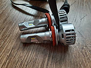 Лампочки LED H11 (H8) CAN  5500K / 6000Lm з "обманкою" (BMW, Audi і т.д.), гарантія 2 роки