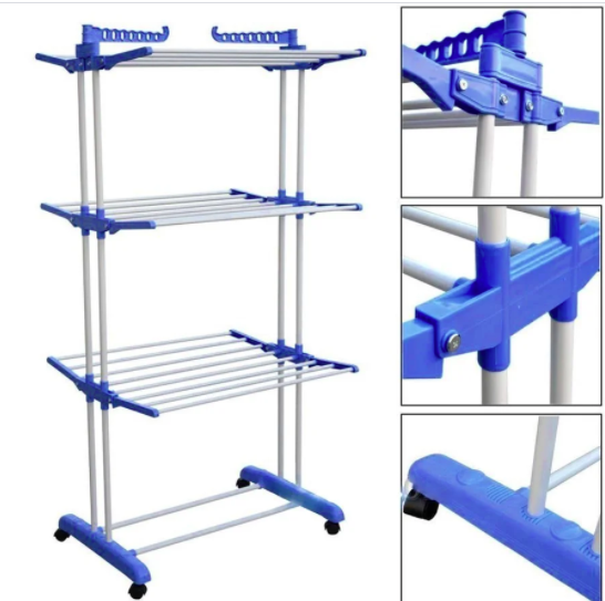 Багатоярусна сушарка для білизни речей одягу