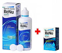Раствор и капли для контактных линз ReNu MultiPlus