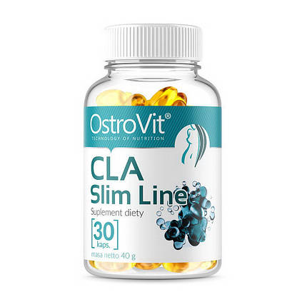 Жироспалювач OstroVit CLA Slim Line 30 капс, фото 2