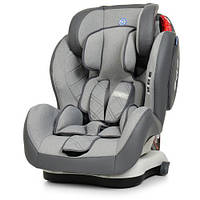 Автокресло ME 1057 BASTION Light Gray детское,группа 1-2-3,isofix, серый лен+кожа