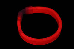 Светящийся браслет (красный) 090218-001