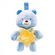 Іграшка музичне на ліжечко Chicco First Dreams Goodnight Bear Блакитний (09156.20)