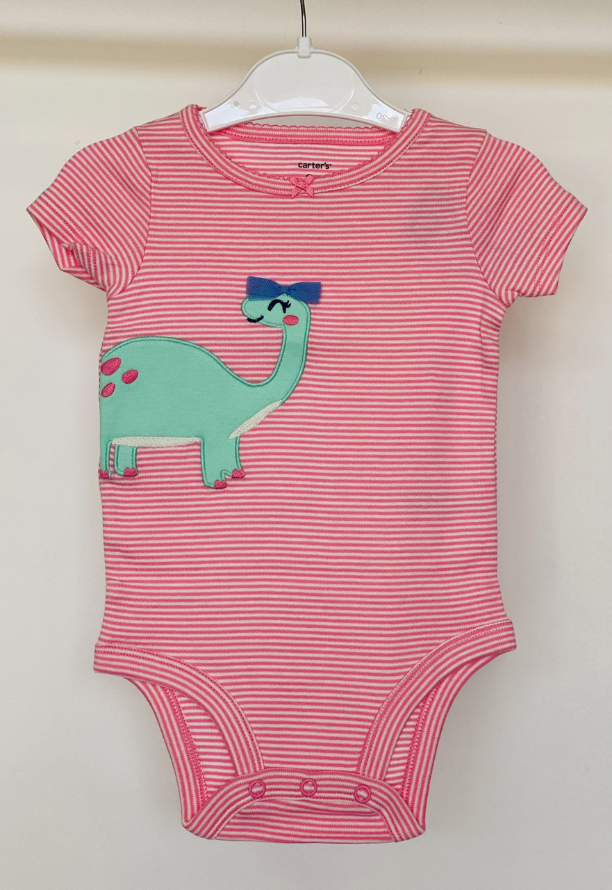 Бодік для дівчинки Carters 118I087 6 міс. 61-67 см Рожевий
