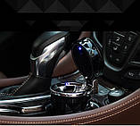 Попільничка автомобільна ZHEJIANG з підсвічуванням чорний 00758, фото 7