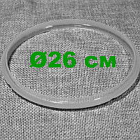 Универсальное уплотнительное силиконовое кольцо для крышки скороварки внешний диаметр 26 см
