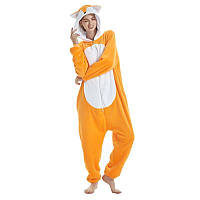 Костюм кигуруми Лиса, Пижама комбинезон Лисичка (1041)