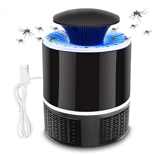 Лампа-ловушка уничтожитель комаров и насекомых Mosquito Killer Lamp 5 ВТ USB - фото 1 - id-p1234231876