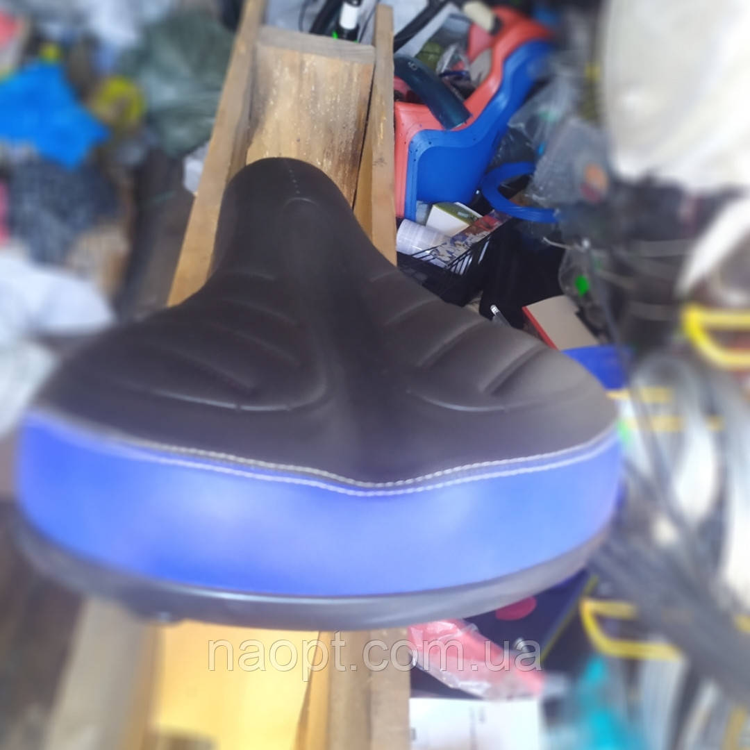 Купить Велосипедное седло. Нарезка синее. Сиденье для велосипеда ...