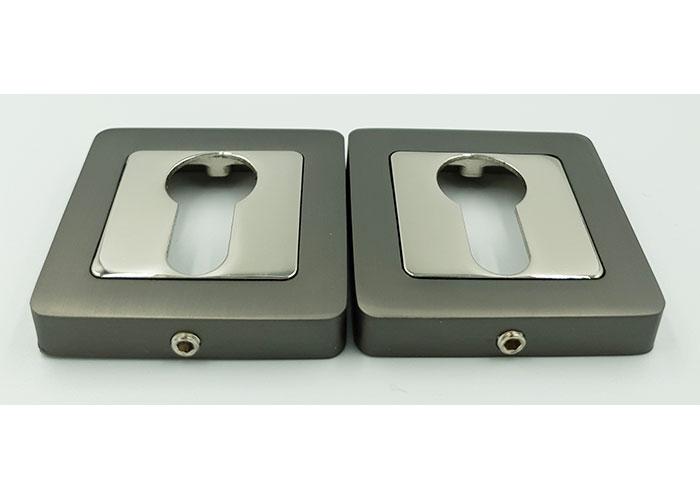 Накладка під євроциліндр Квадратна Trion 75 BNB-D/NP