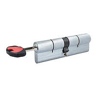 Латунный цилиндровый механизм SECUREMME K2 80mm 40/40 мм (5кл +1 монтажный ключ) мат.хром 48118