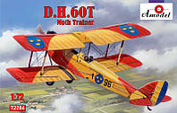 Учебно-тренировочный самолет de Havilland DH.60T Moth Trainer. AMODEL 72284