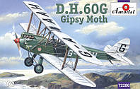 Сборная модель биплана de Havilland DH.60G Gipsy Moth .1/72.AMODEL 72286