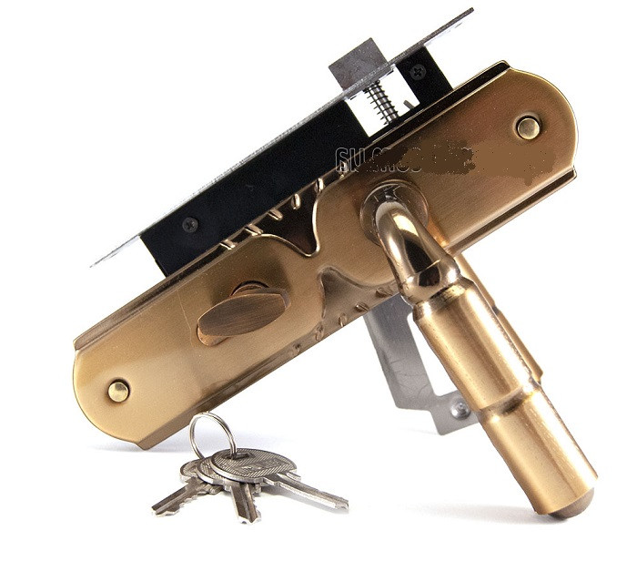 Замок середній 58 мм. Hi-LUKE F 301F SCF