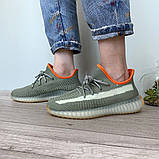 Кросівки чоловічі/жіночі Adidas Yeezy Boost 350 "Сірі" р. 36-39;42, фото 4
