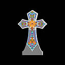 Набір для творчості Crystal art світлодіодний світильник з алмазною мозаїкою Хрест (MI_DP03), фото 5