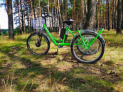 Триколісний електровелосипед для дорослих 3 kolesa comfort new 48 В 350 Вт
