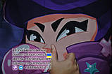Штора з 3D принтом на тему - Печворк Колор Patchwork color, фото 4