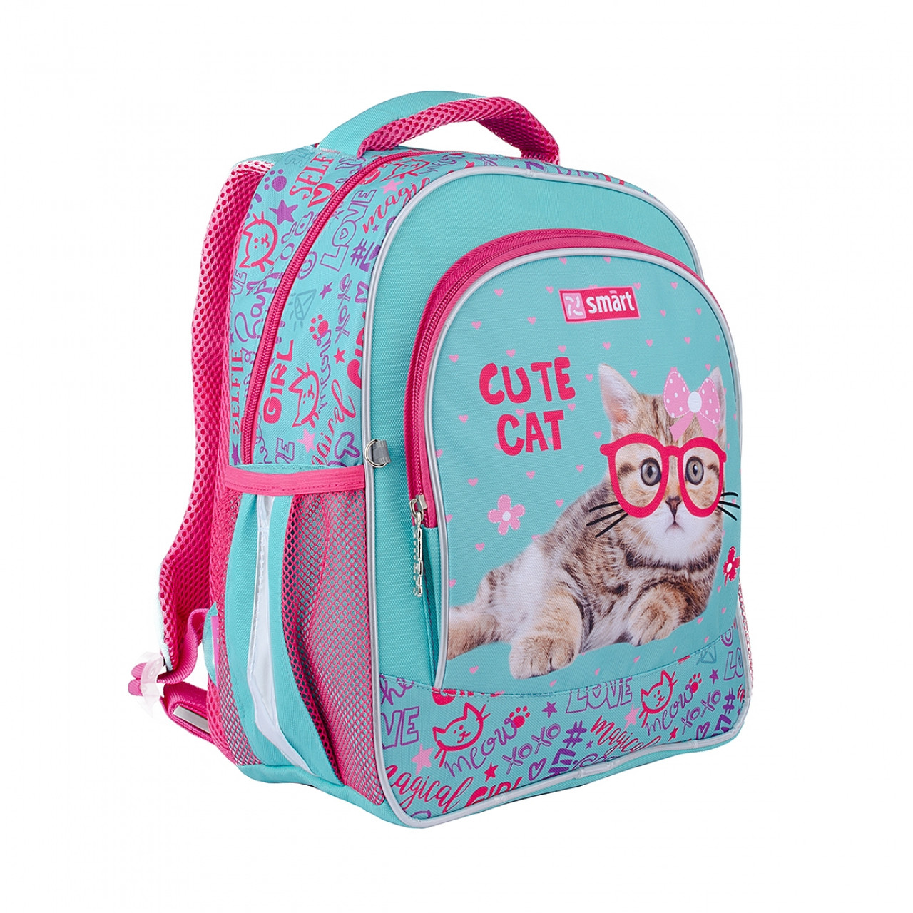 Рюкзак шкільний SMART SM-03 Cute Cat 558185, фото 1