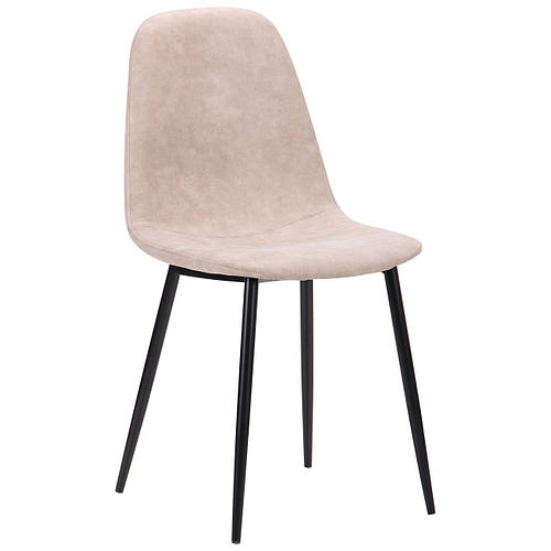 Купить Современный стул на металлокаркасе Лучия черный / cowboy латте ...