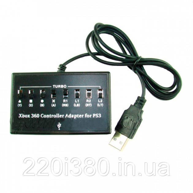 Адаптер для джойстика Xbox 360 до ігрової приставки PS3