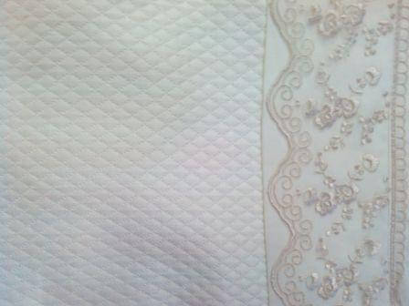 ARYA Lace Lydia Молочний + покривало євро, фото 1