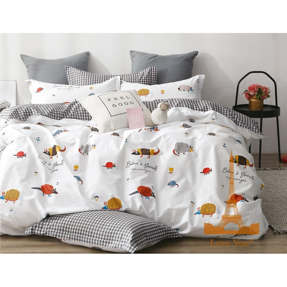 Постільна білизна Love You TL 191244 двоспальний — євро