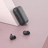 Бездротові Bluetooth навушники Haylou T15 з чохлом-акумулятором (Чорний), фото 6