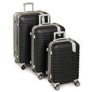 Дорожная Чемодан 31 ABS-пластик 8341 black