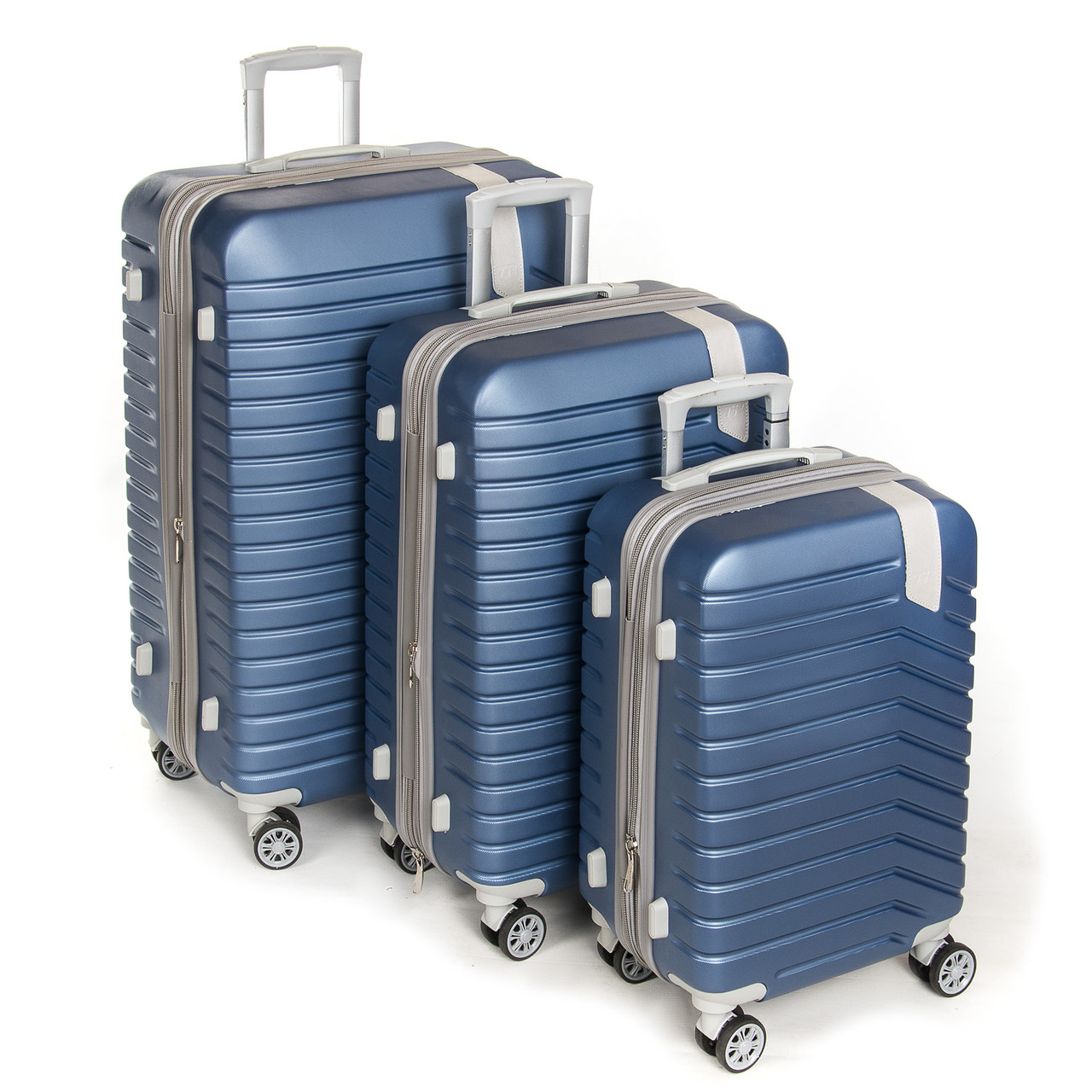 Дорожная Чемодан 31 ABS-пластик 8341 blue