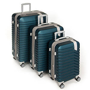 Дорожная Чемодан 31 ABS-пластик 8341 green