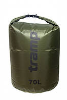 Гермомешок 70 л Diamond Rip-Stop Pvc Tramp TRA-209 оливковий (TP113064)