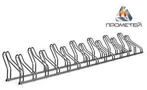 Велопарковки дворівневі багатосекційні, 14 секцій