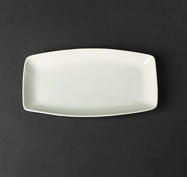 Блюдо біле прямокутне 25х14 см HR1430