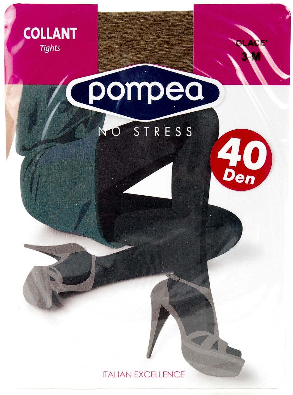 Колготки жіночі 40 den POMPEA NO STRESS, колір Glace