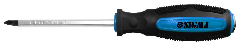 Ударна викрутка Sigma з двухкомпанентной ручкою PH 2 * 125