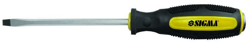 Ударна викрутка Sigma з двухкомпанентной ручкою SL 8 * 300