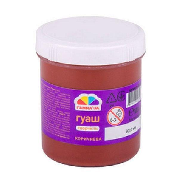 Гуаш СФ1 Творчість 40 мл коричнева