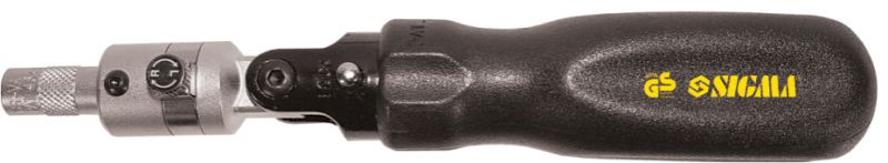 Викрутка Sigma з реверсом і тріскачкою + насадки 19шт CrV