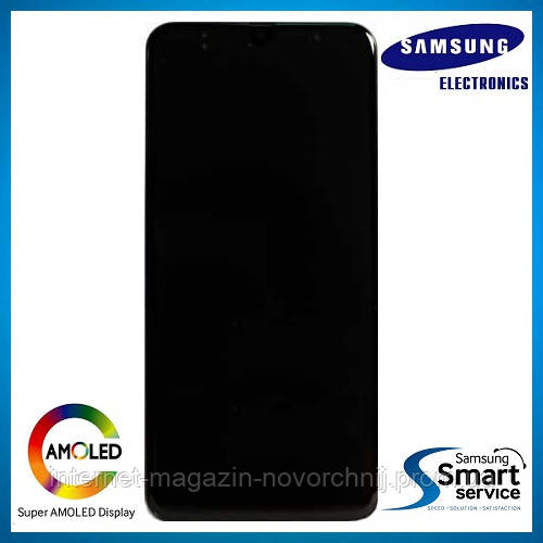 Дисплей Samsung A315 Galaxy A31 Чорний Black GH82-22761A оригінал!
