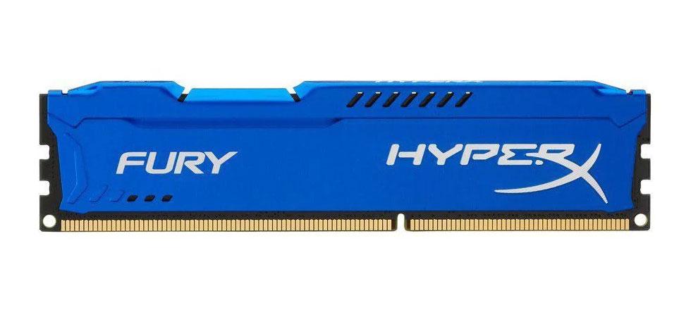 DDR3 4GB 1600MHz Kingston HyperX Fury Blue HX316C10F/4 PC3-12800 - пам'ять 4 Гб ДДР3 для ПК