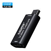 Плата відеозахоплення HDMI USB, для запису ігор і живого відео. Protech HDMI-USB GRABBER. Відеокарта зовнішня